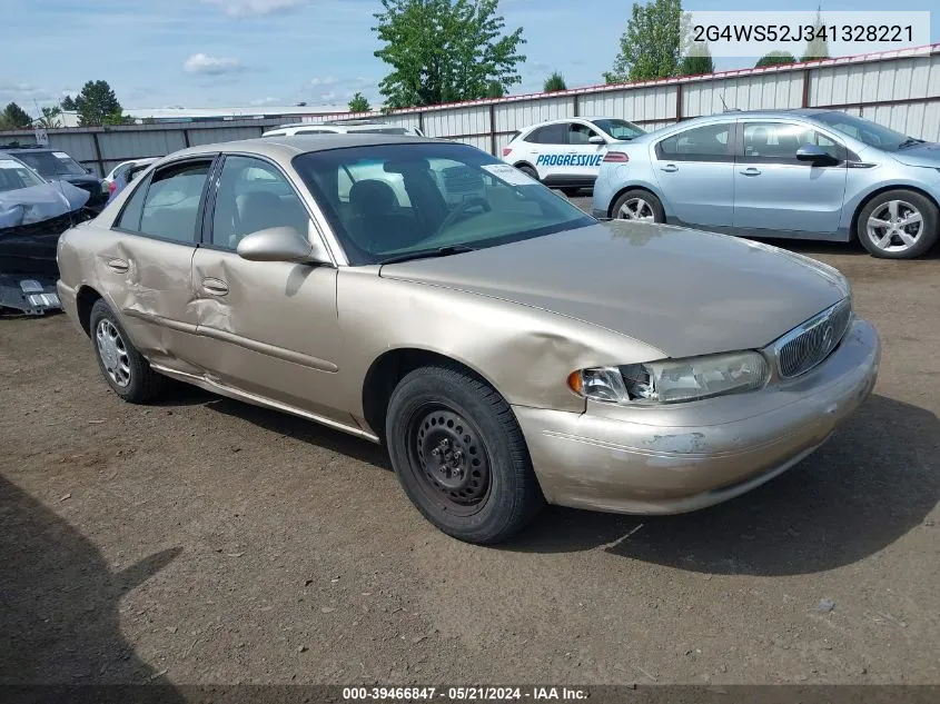 2004 Buick Century VIN: 2G4WS52J341328221 Lot: 39466847