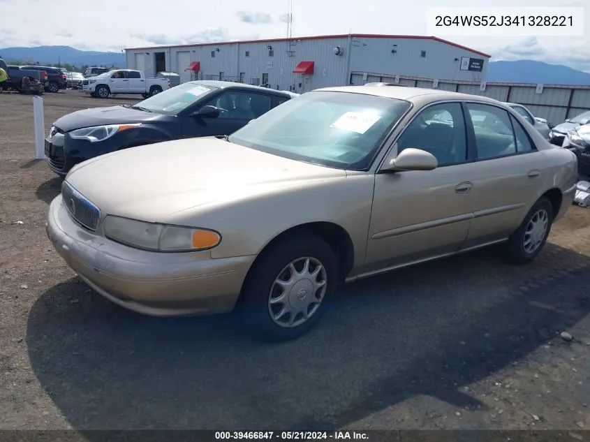 2004 Buick Century VIN: 2G4WS52J341328221 Lot: 39466847