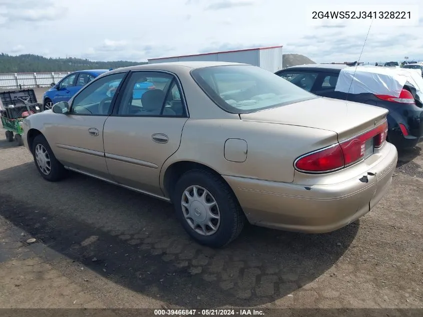 2004 Buick Century VIN: 2G4WS52J341328221 Lot: 39466847