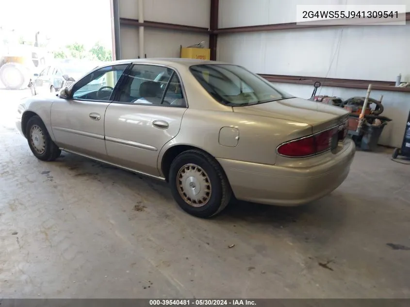 2004 Buick Century VIN: 2G4WS55J941309541 Lot: 39540481