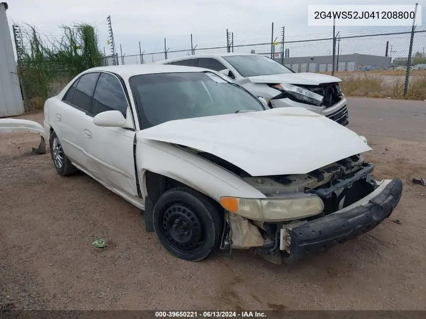 2G4WS52J041208800 2004 Buick Century