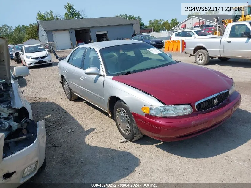 2004 Buick Century VIN: 2G4WS52J141231082 Lot: 40249252