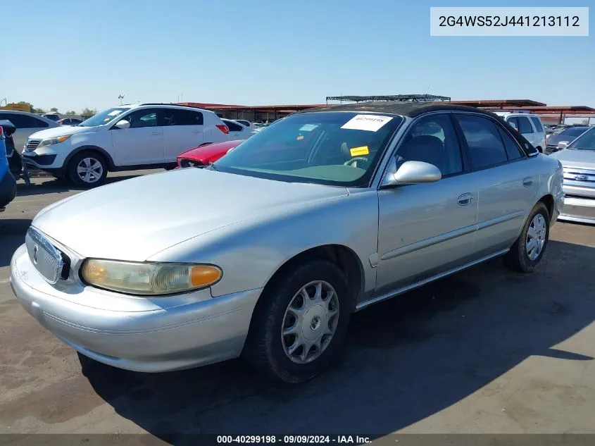 2G4WS52J441213112 2004 Buick Century