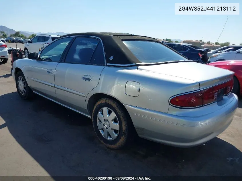 2G4WS52J441213112 2004 Buick Century