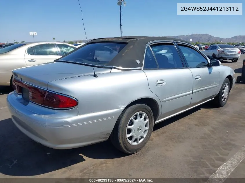 2004 Buick Century VIN: 2G4WS52J441213112 Lot: 40299198