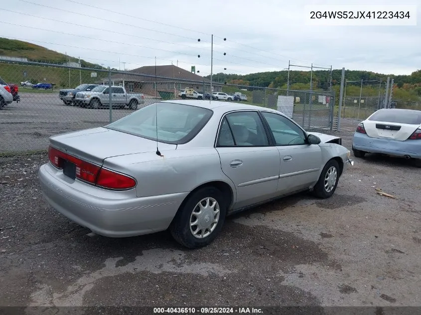 2G4WS52JX41223434 2004 Buick Century