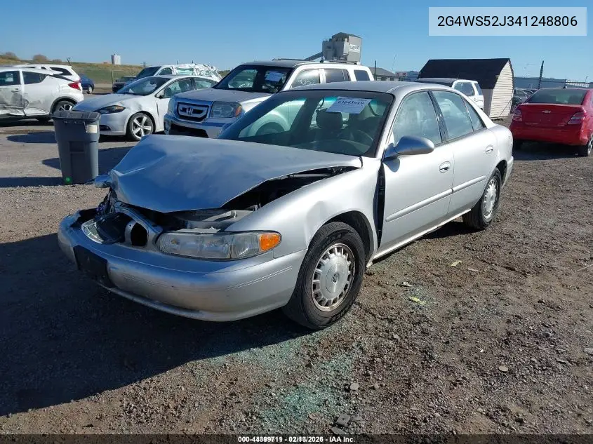 2G4WS52J341248806 2004 Buick Century