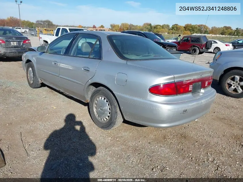 2G4WS52J341248806 2004 Buick Century