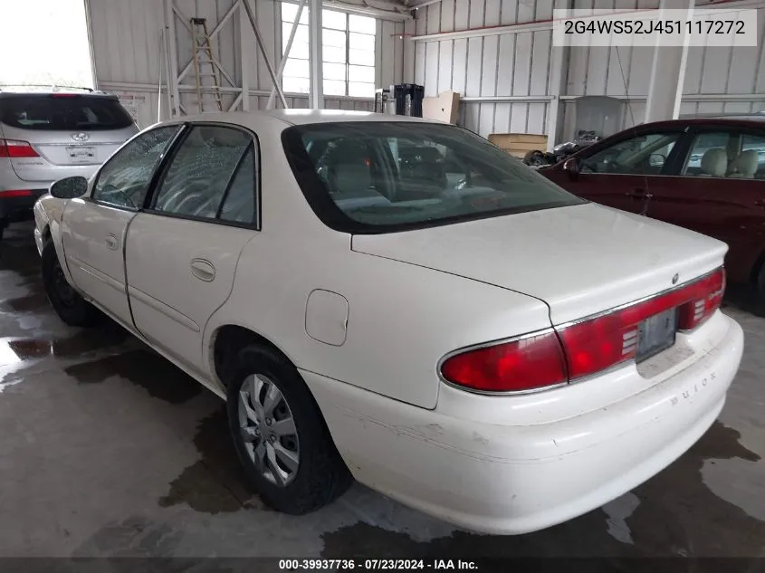 2G4WS52J451117272 2005 Buick Century