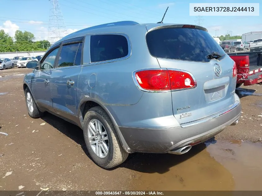 2008 Buick Enclave Cx VIN: 5GAER13728J244413 Lot: 39543547