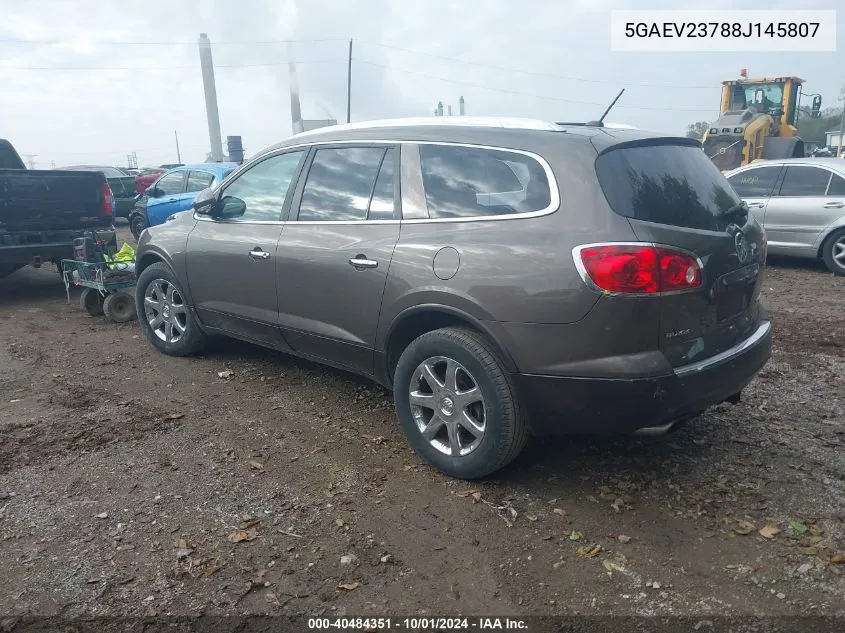 5GAEV23788J145807 2008 Buick Enclave Cxl