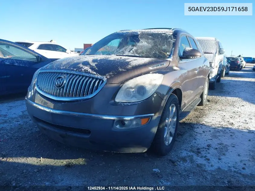 5GAEV23D59J171658 2009 Buick Enclave Cxl