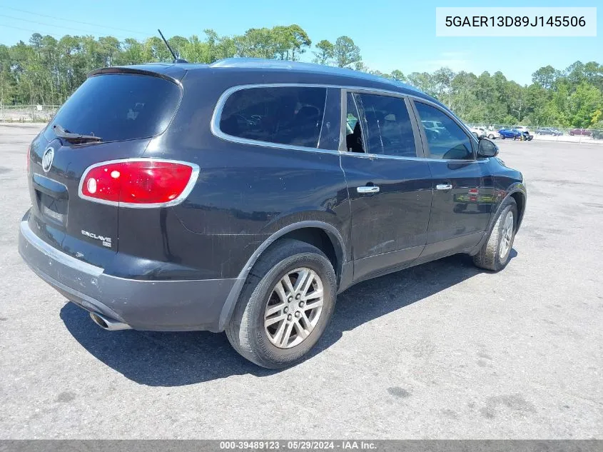 2009 Buick Enclave Cx VIN: 5GAER13D89J145506 Lot: 39489123