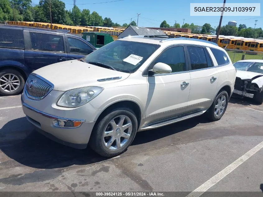 2009 Buick Enclave Cxl VIN: 5GAER23D09J103997 Lot: 39524125