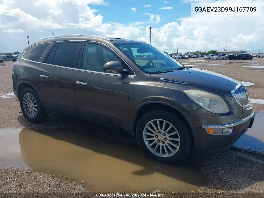 2009 Buick Enclave Cxl VIN: 5GAEV23D99J167709 Lot: 40231254