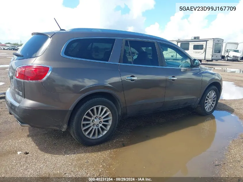 2009 Buick Enclave Cxl VIN: 5GAEV23D99J167709 Lot: 40231254