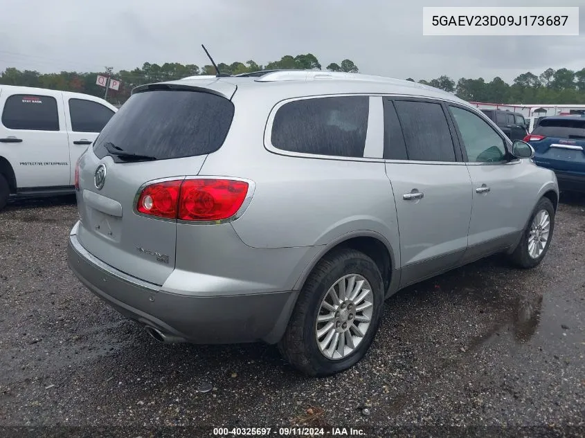 2009 Buick Enclave Cxl VIN: 5GAEV23D09J173687 Lot: 40325697