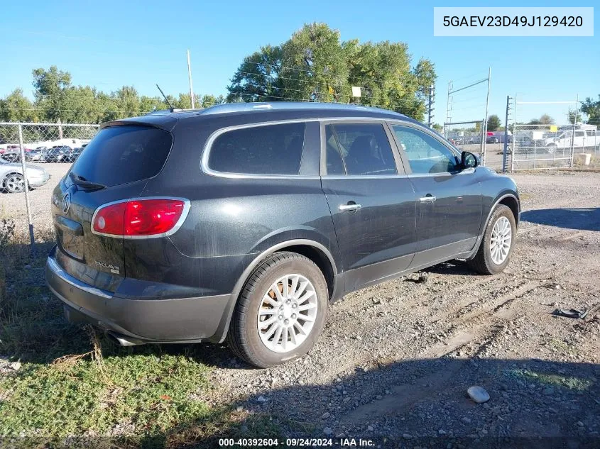 5GAEV23D49J129420 2009 Buick Enclave Cxl