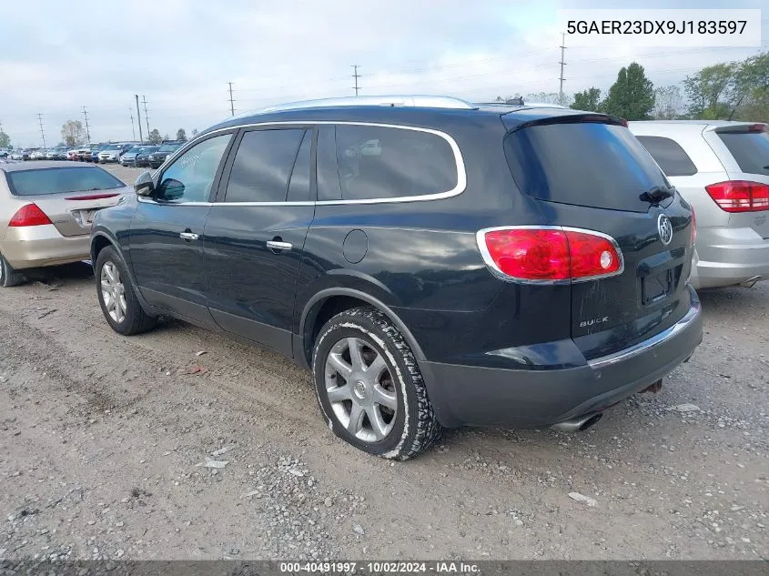 5GAER23DX9J183597 2009 Buick Enclave Cxl