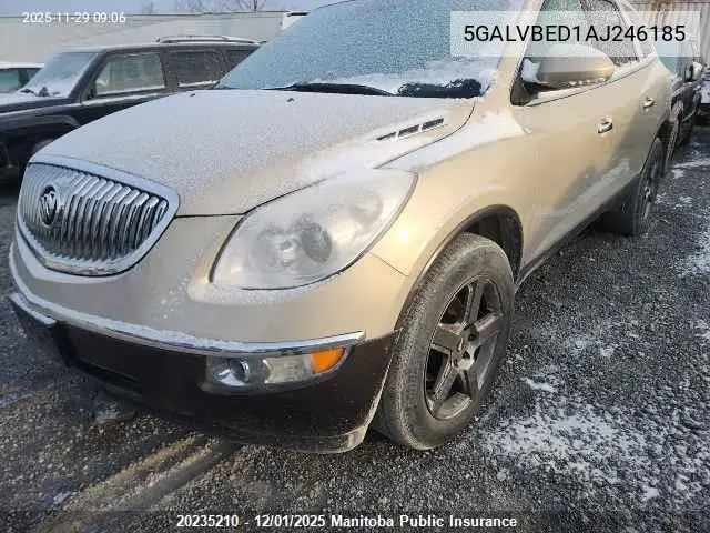 5GALVBED1AJ246185 2010 Buick Enclave Cxl