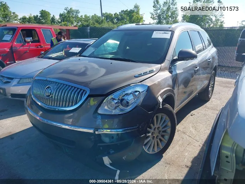 2010 Buick Enclave Cx VIN: 5GALRAED0AJ101573 Lot: 39504361