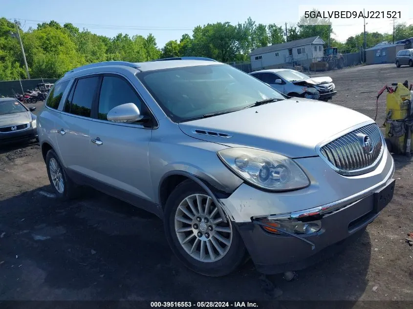 5GALVBED9AJ221521 2010 Buick Enclave 1Xl