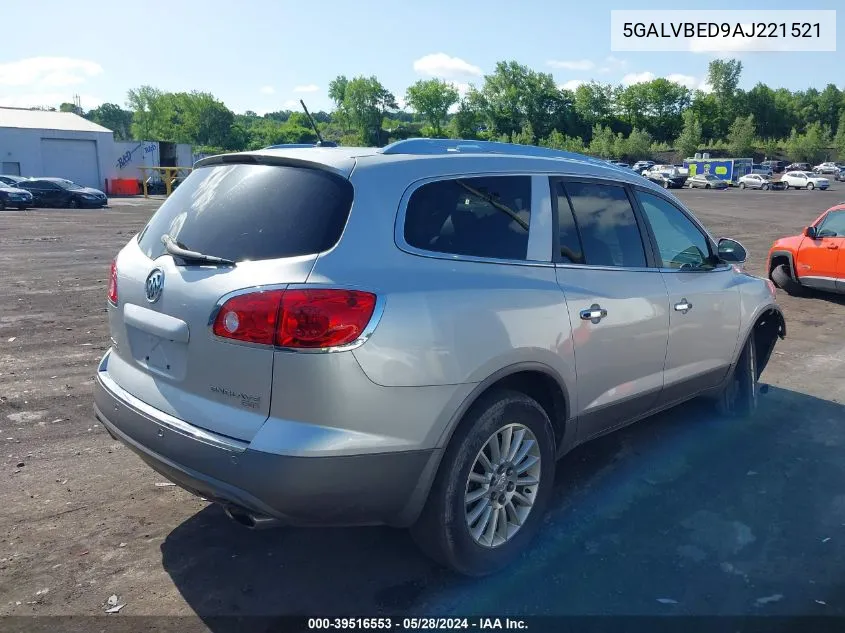 2010 Buick Enclave 1Xl VIN: 5GALVBED9AJ221521 Lot: 39516553