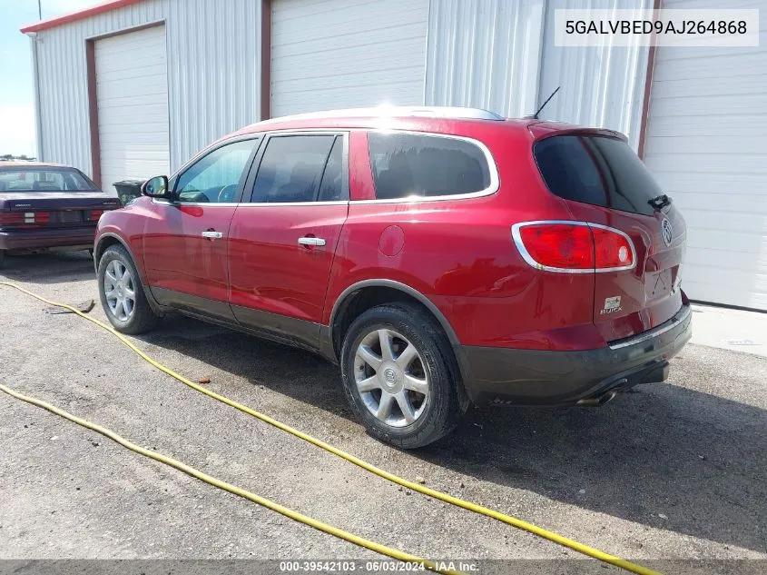 2010 Buick Enclave 1Xl VIN: 5GALVBED9AJ264868 Lot: 39542103