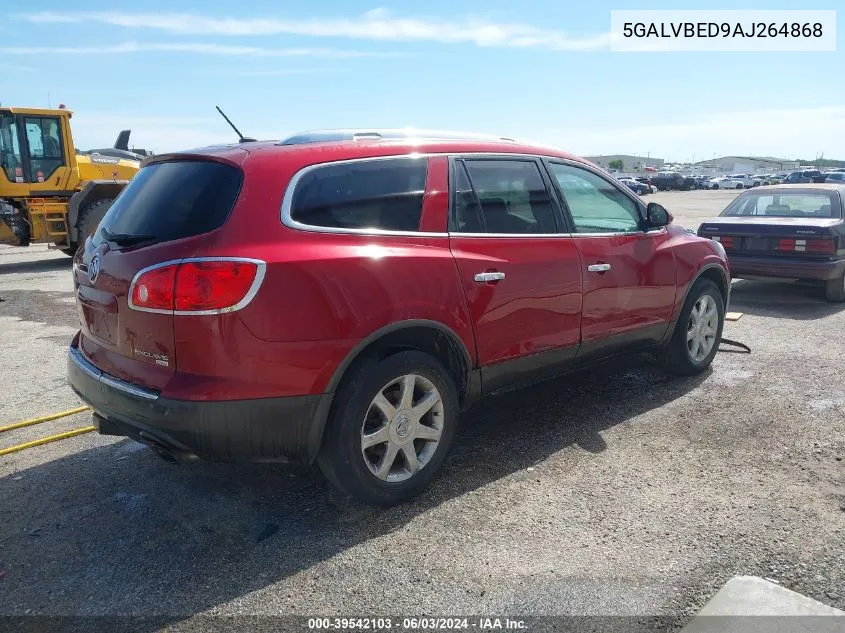 2010 Buick Enclave 1Xl VIN: 5GALVBED9AJ264868 Lot: 39542103