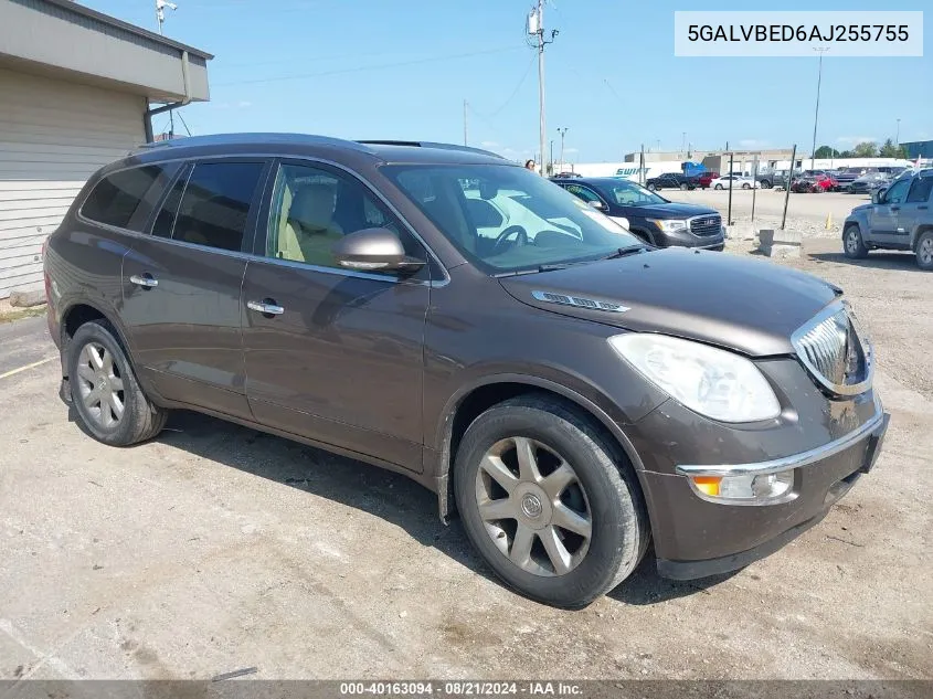 2010 Buick Enclave 1Xl VIN: 5GALVBED6AJ255755 Lot: 40163094