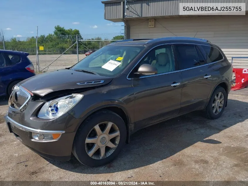 2010 Buick Enclave 1Xl VIN: 5GALVBED6AJ255755 Lot: 40163094