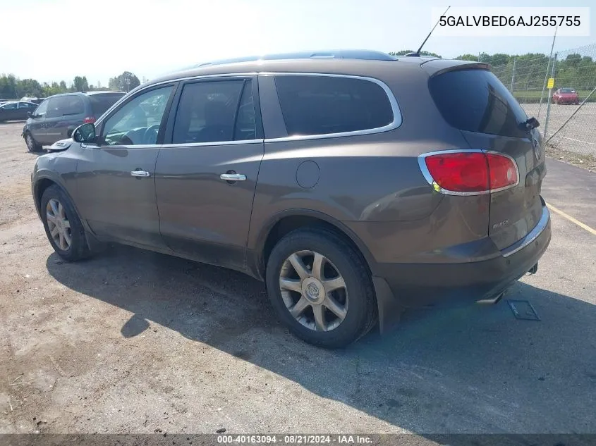 2010 Buick Enclave 1Xl VIN: 5GALVBED6AJ255755 Lot: 40163094