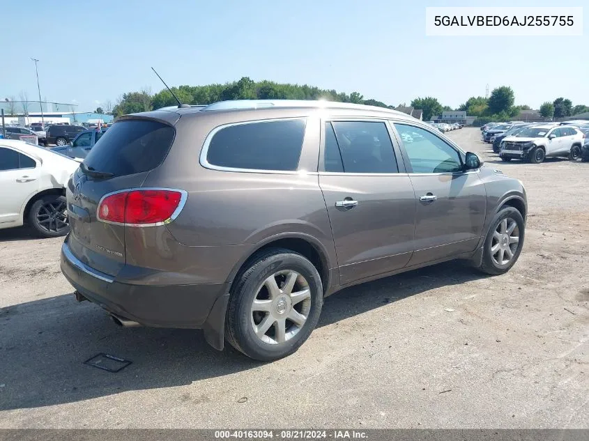 2010 Buick Enclave 1Xl VIN: 5GALVBED6AJ255755 Lot: 40163094