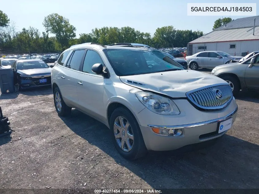 2010 Buick Enclave Cxl VIN: 5GALRCED4AJ184503 Lot: 40277454