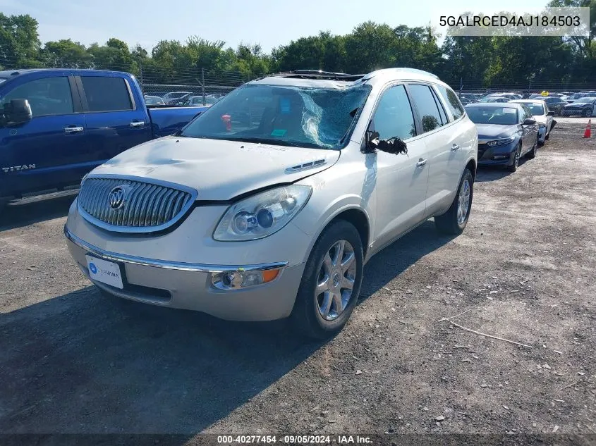 2010 Buick Enclave Cxl VIN: 5GALRCED4AJ184503 Lot: 40277454