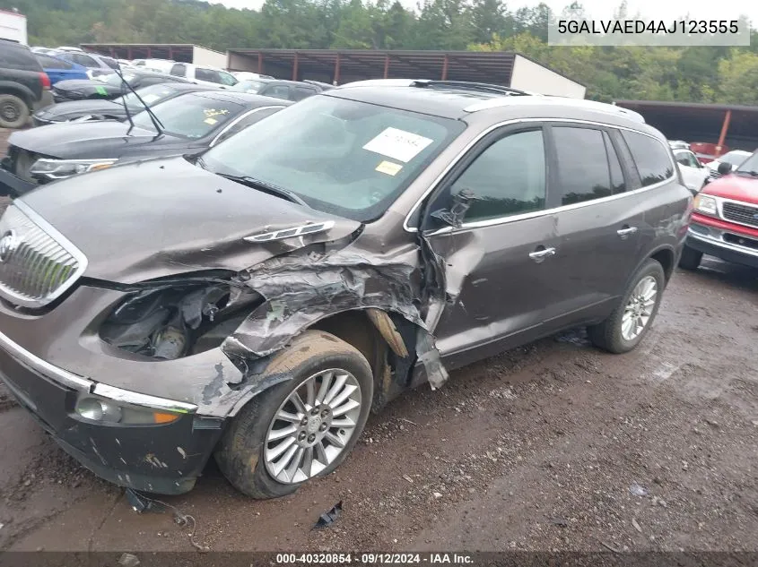 2010 Buick Enclave Cx VIN: 5GALVAED4AJ123555 Lot: 40320854