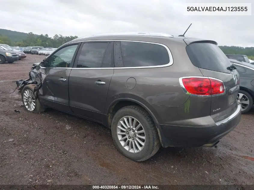 2010 Buick Enclave Cx VIN: 5GALVAED4AJ123555 Lot: 40320854