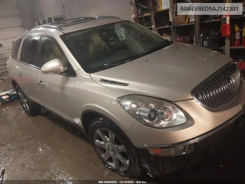 5GALVBED5AJ142301 2010 Buick Enclave 1Xl