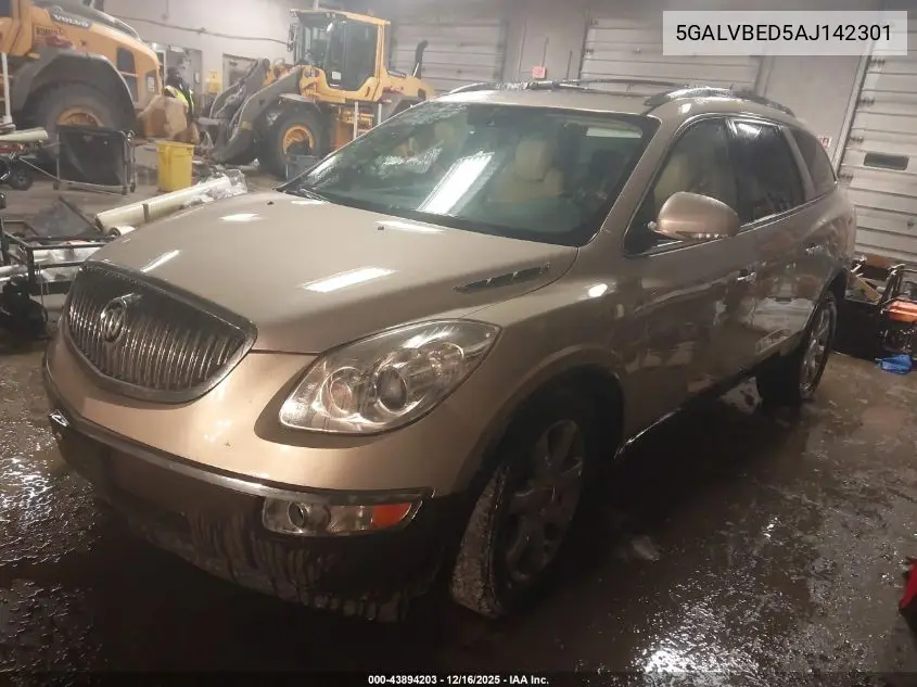 5GALVBED5AJ142301 2010 Buick Enclave 1Xl