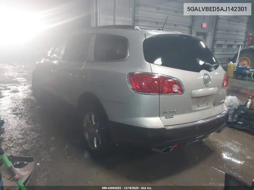 5GALVBED5AJ142301 2010 Buick Enclave 1Xl