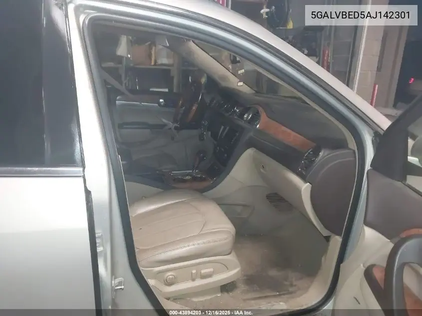 5GALVBED5AJ142301 2010 Buick Enclave 1Xl
