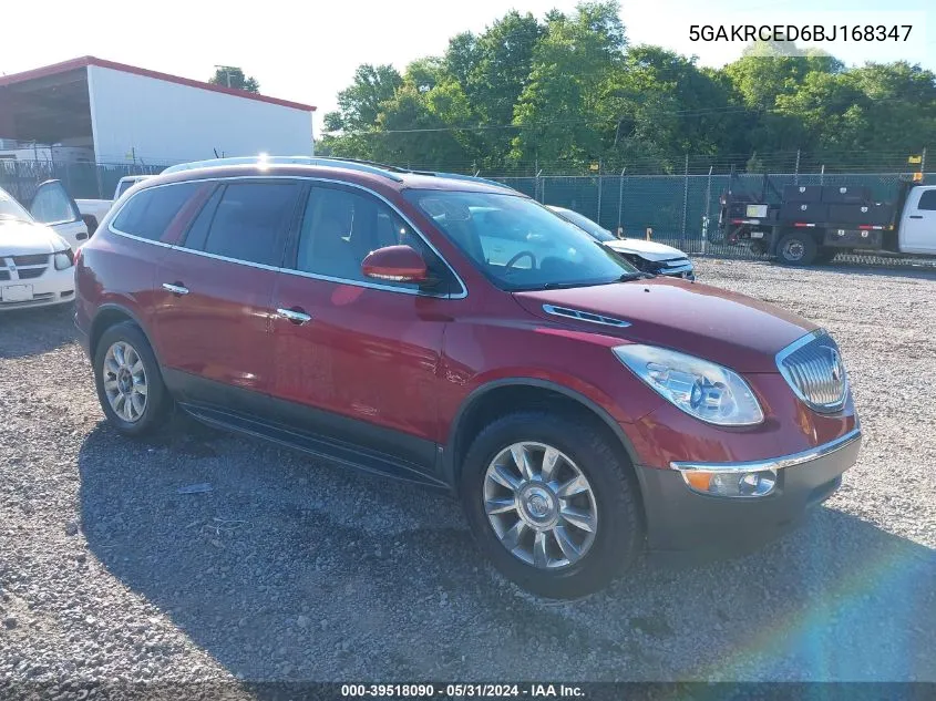 2011 Buick Enclave 2Xl VIN: 5GAKRCED6BJ168347 Lot: 39518090