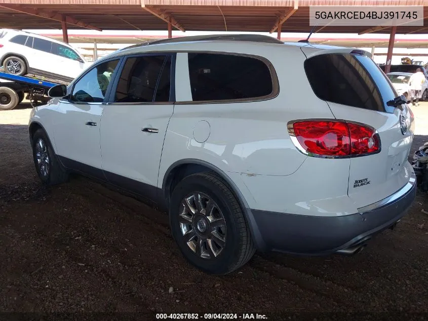 5GAKRCED4BJ391745 2011 Buick Enclave Cxl