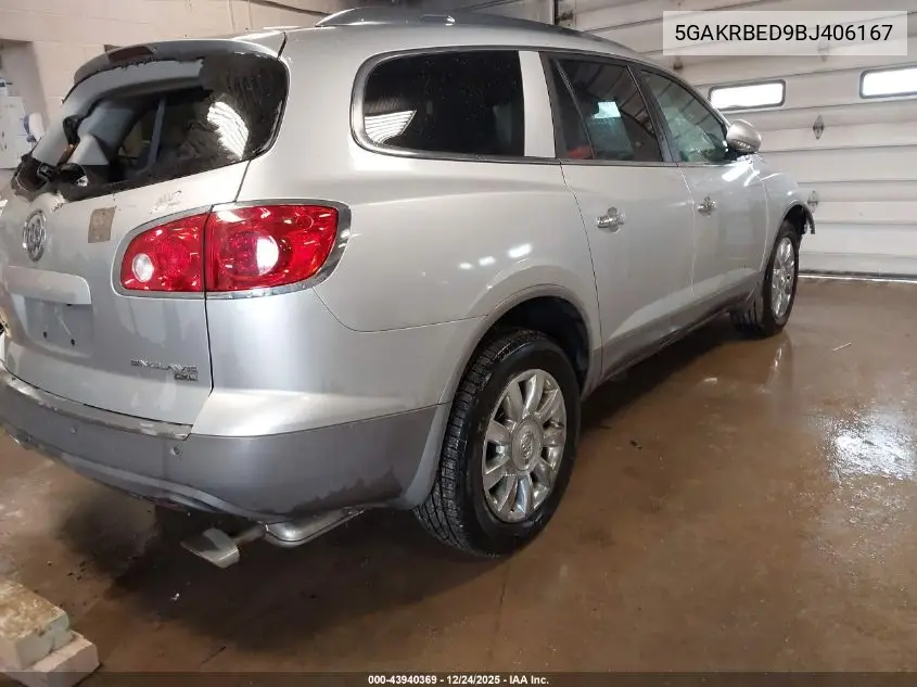 5GAKRBED9BJ406167 2011 Buick Enclave 1Xl