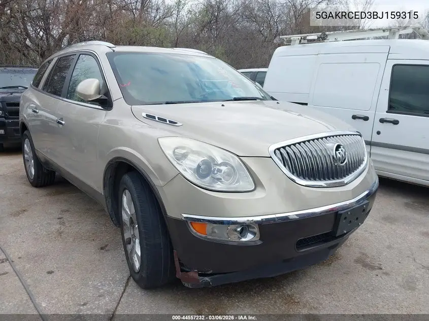 5GAKRCED3BJ159315 2011 Buick Enclave 2Xl