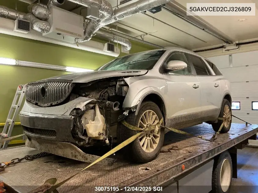 5GAKVCED2CJ326809 2012 Buick Enclave