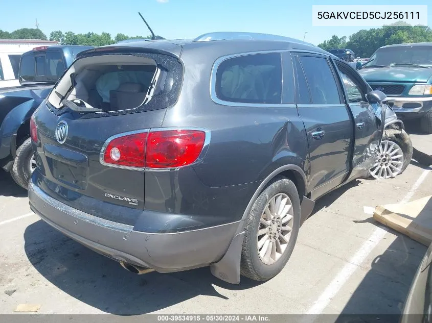 5GAKVCED5CJ256111 2012 Buick Enclave Leather