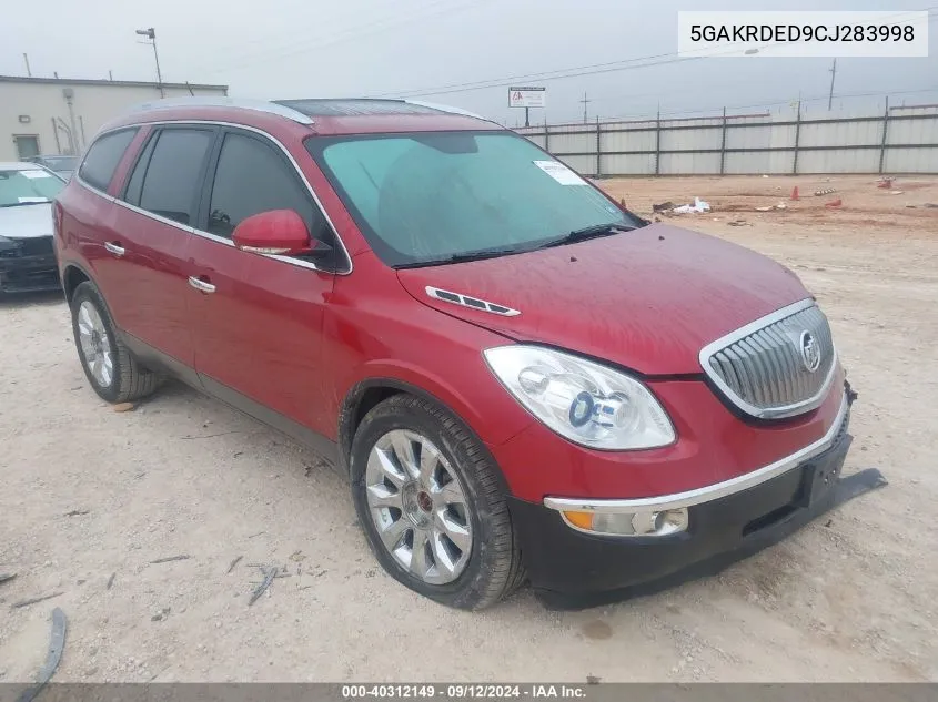 5GAKRDED9CJ283998 2012 Buick Enclave