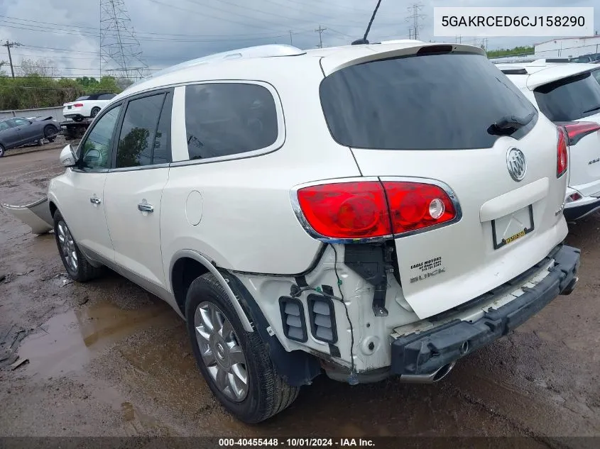 5GAKRCED6CJ158290 2012 Buick Enclave