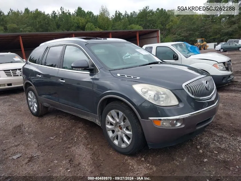 5GAKRDED5CJ262288 2012 Buick Enclave Premium